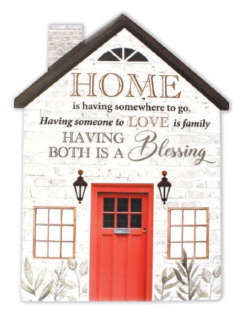 Home Love is Family Porcelain Plaque (20cm)