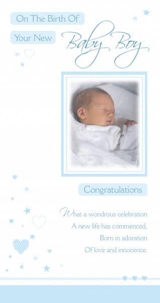 Baby Boy Card