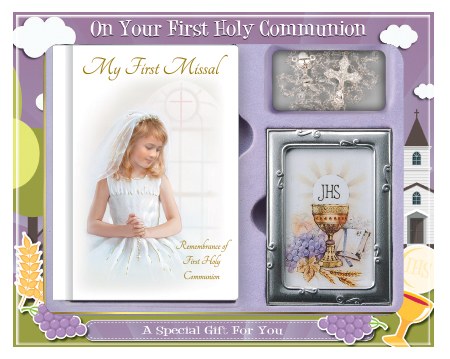 First Communion Gift Set for Girls