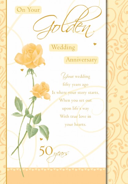 Your Golden Anniversary Card