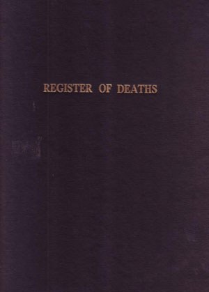 Death Register 200 Leaf