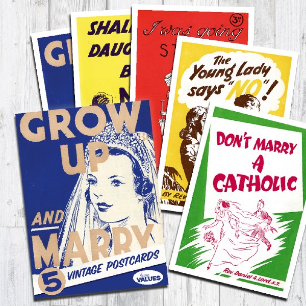 Grow Up and Marry Postcard Pack