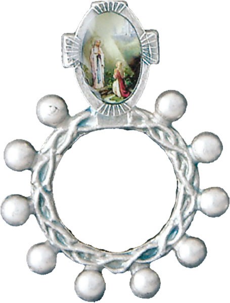 Lourdes Rosary Ring