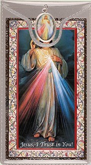 Divine Mercy Prayercard and Medal