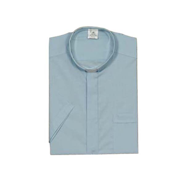 Blue Clergy Shirt