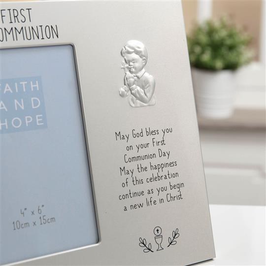 Boy First Holy Communion Photo Frame