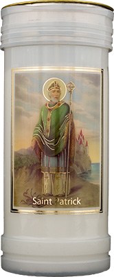 St Patrick Candle