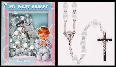 The First Rosary Boy Glass