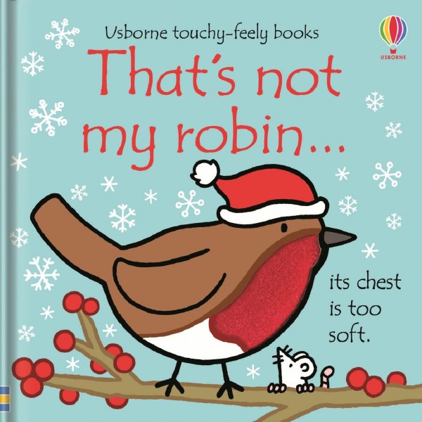 That's Not My Robin Usborne Touchy Feely book