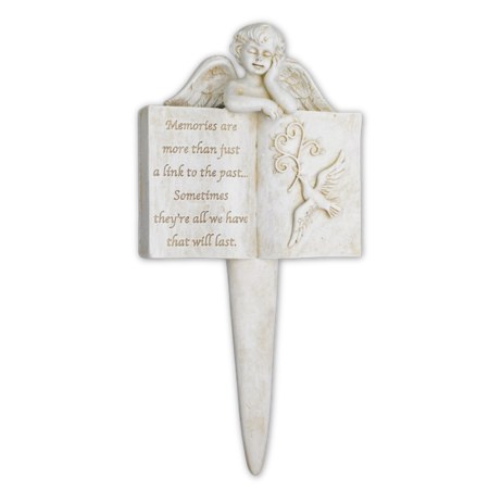 Memorial Plaque with Angel (23cm)