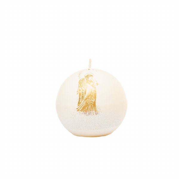 Christmas Angel Ball Candle (8cm)