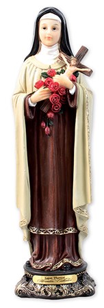 St Therese Florentine Statue (38cm)