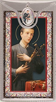 St Gerard Prayer Card and Medal