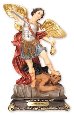 St Michael Florentine Statue (12cm)