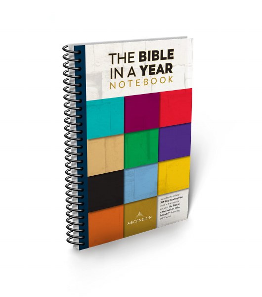 Bible in a Year Notebook, 2nd edition, spiral