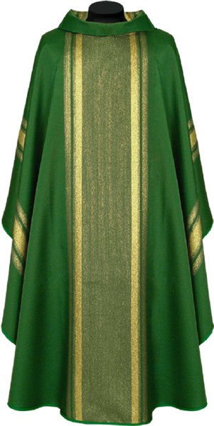 Green and Gold Chasuble