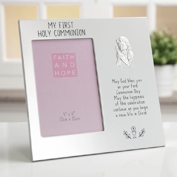 Girl First Holy Communion Photo Frame