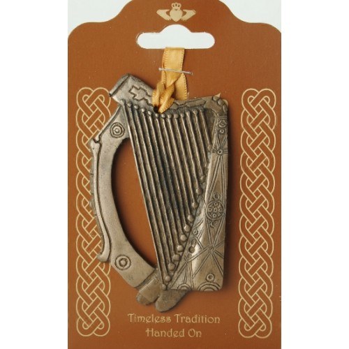 Irish Harp plaque (11 x 6cm)
