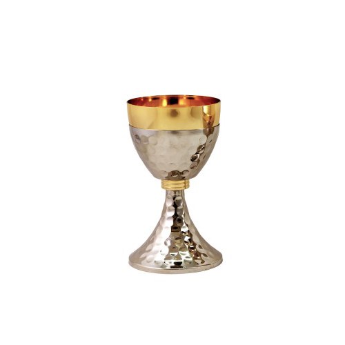 Gold and Silver plated Chalice (18cm x 10cm Diameter)