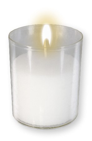 White Pack of 4 Votive Lights