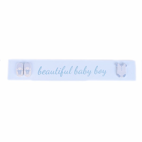 Beautiful Baby Boy Mini Plaque