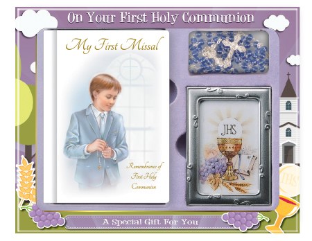 First Communion Gift Set for Boys