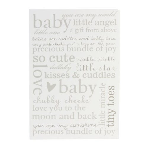 Bambino New Baby Wall Plaque Baby