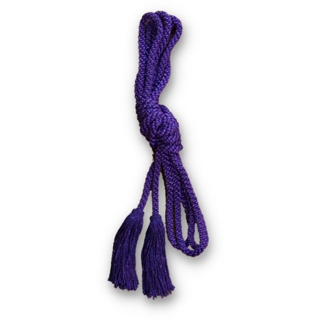 Purple Cingulum Rope Belt