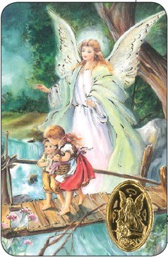 Guardian Angel  Prayer Card