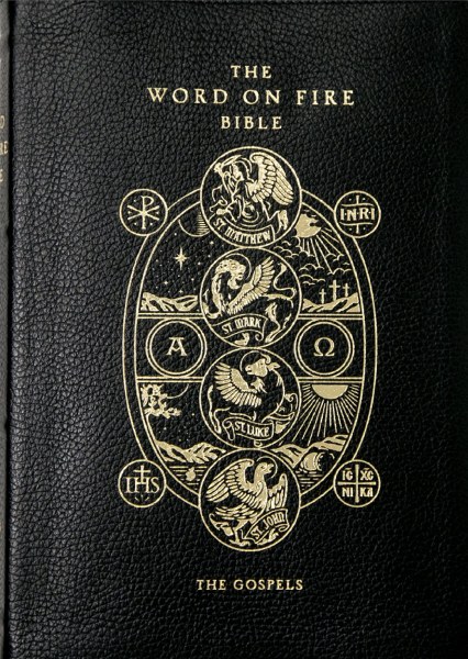 Word on Fire Bible The Gospels, part 1, leather