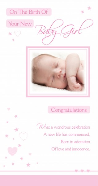 Baby Girl Card