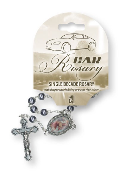 Single Decade Car Rosary