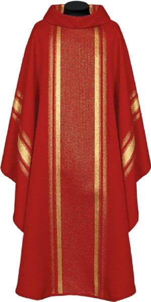 Red and Gold Chasuble