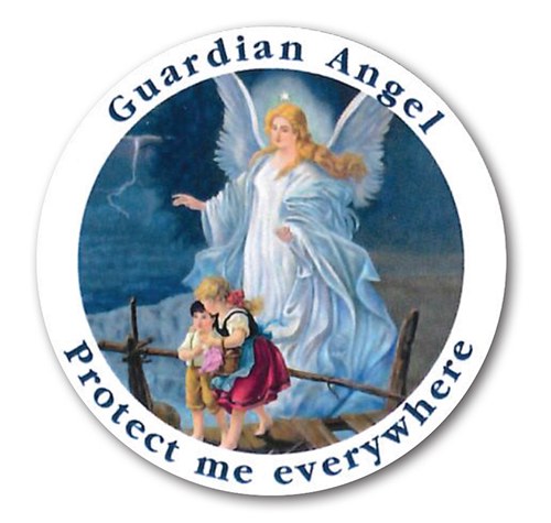 Guardian Angel Car Sticker
