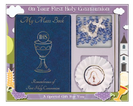Boy First Holy Communion Gift Set