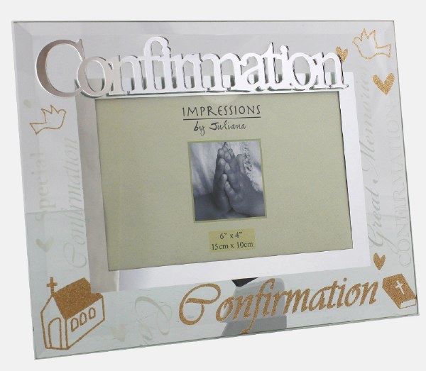 Confirmation 3D words Photoframe