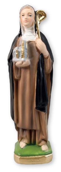 St Brigid Plaster Statue (20cm)