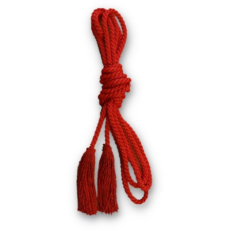 Red Cingulum Rope Belt