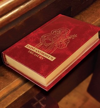 Saint Anthony's Treasury, Red Hardback, gilt edging