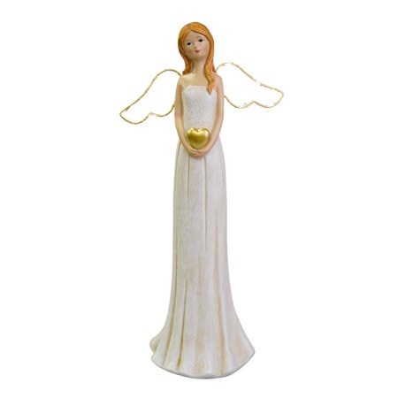 Christmas Angel with light up wings (36cm)