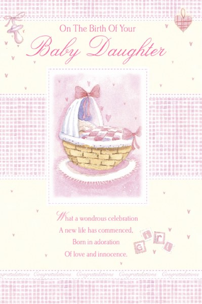 Baby Girl Card