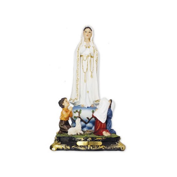 Our Lady of Fatima Florentine Statue (20cm)