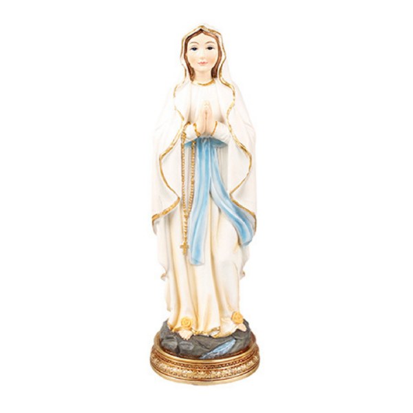 Our Lady of Lourdes Renaissance Statue (12cm)