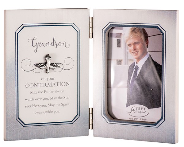 Grandson Confirmation Photo Frame (20cm)