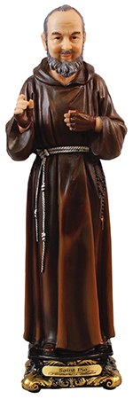 St Pio Florentine Statue (20cm)