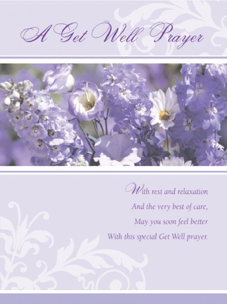 Get Well Prayer Card