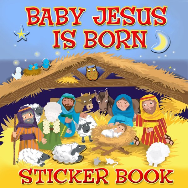 Baby Jesus Sticker Book
