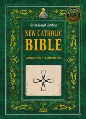 St. Joseph New Catholic Bible, Large Type, White