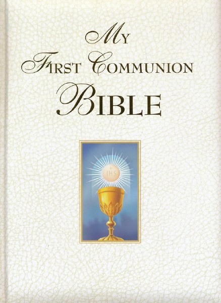 My First Communion Bible, White cover