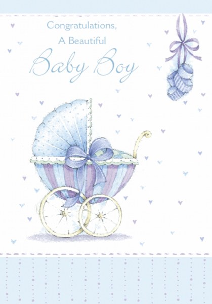 Baby Boy Card